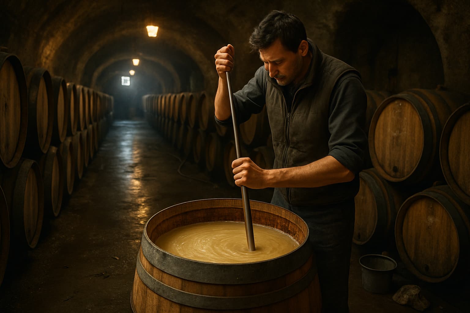 Bâtonnage (Lees Stirring)