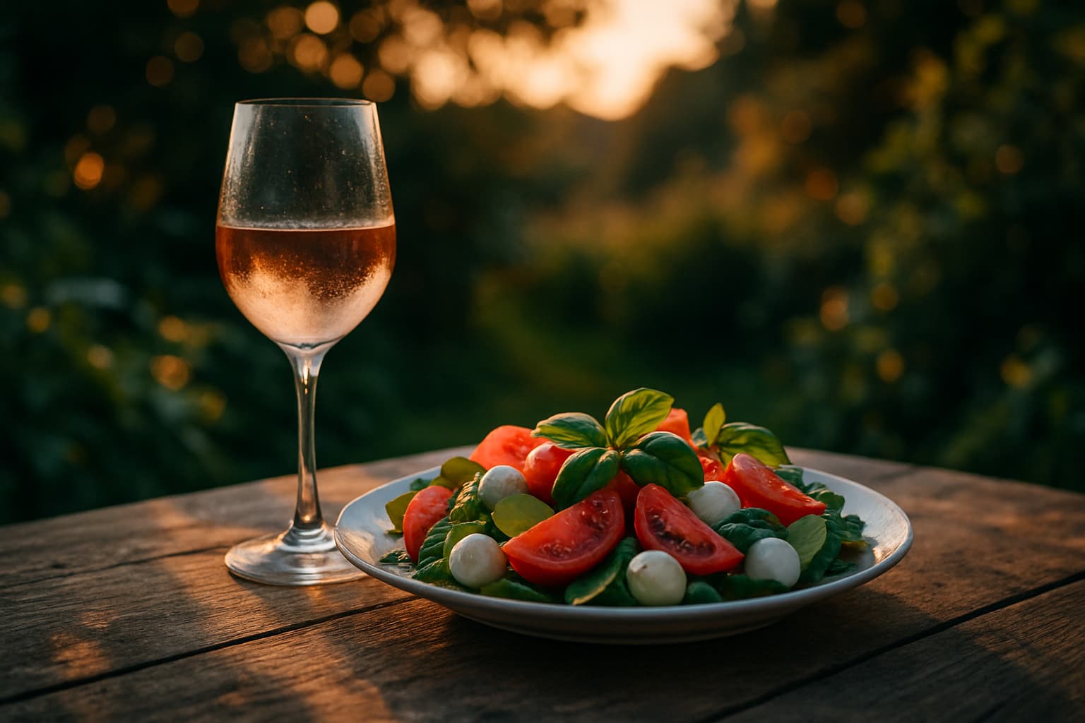 Exploring the Synergy of Rosé Wine and Summer Salads