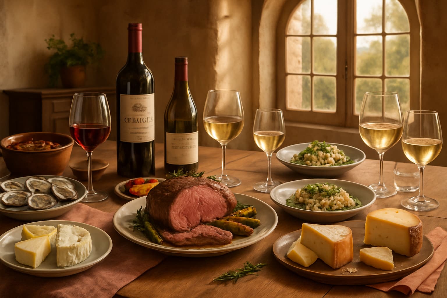 French Wine and Food Pairing: Traditions and Techniques