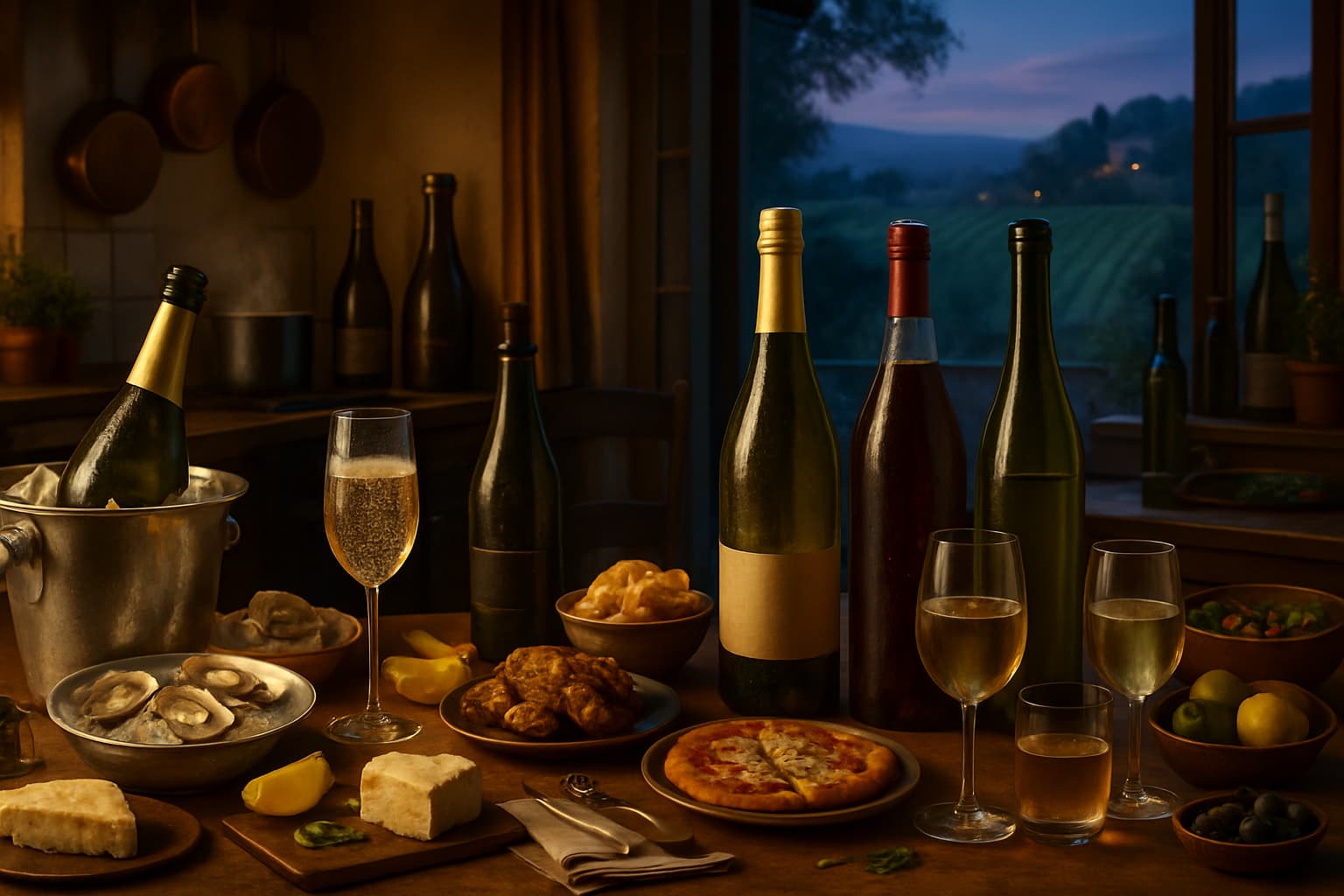 High-Pressure vs. Lightly Sparkling European Wine Styles