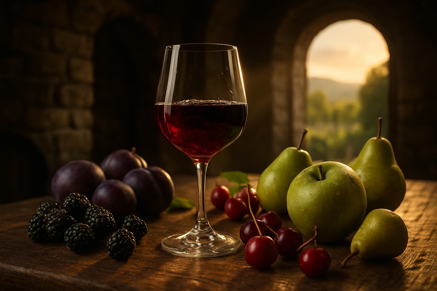 Identifying Fruit Flavors in European Wines