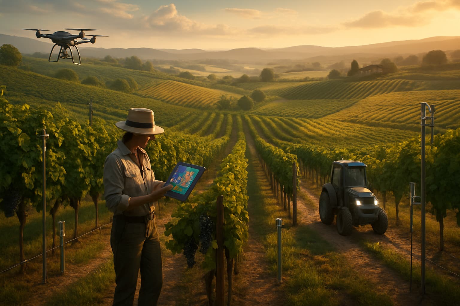 Precision Viticulture and Smart Vineyard Management