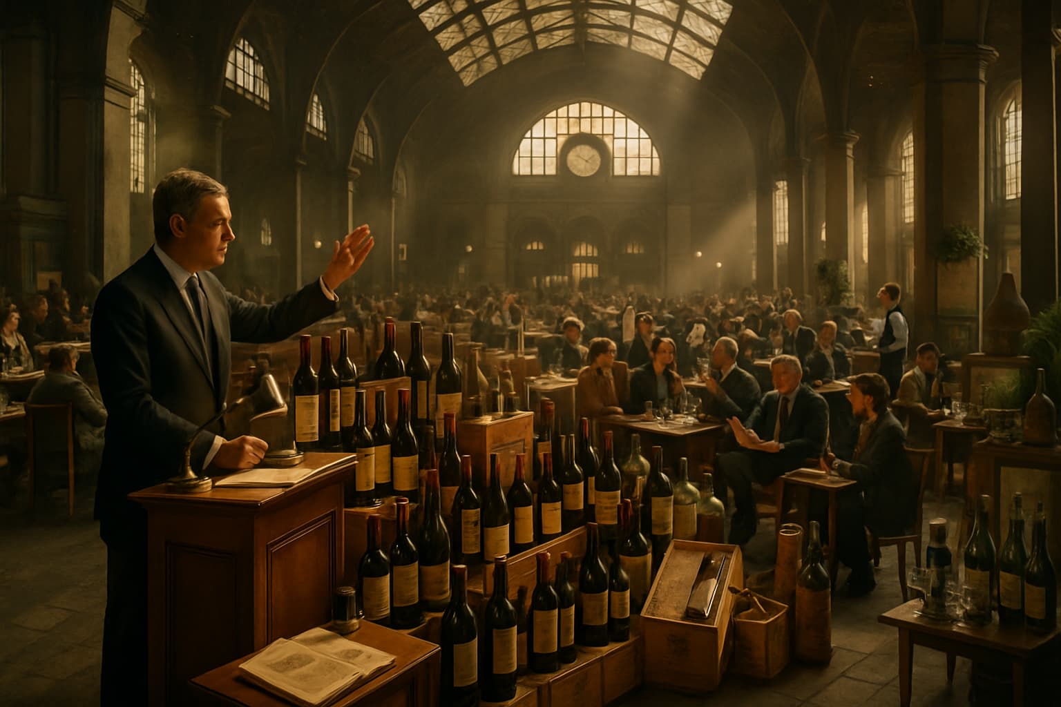 Wine Auctions and Collecting: A European Perspective