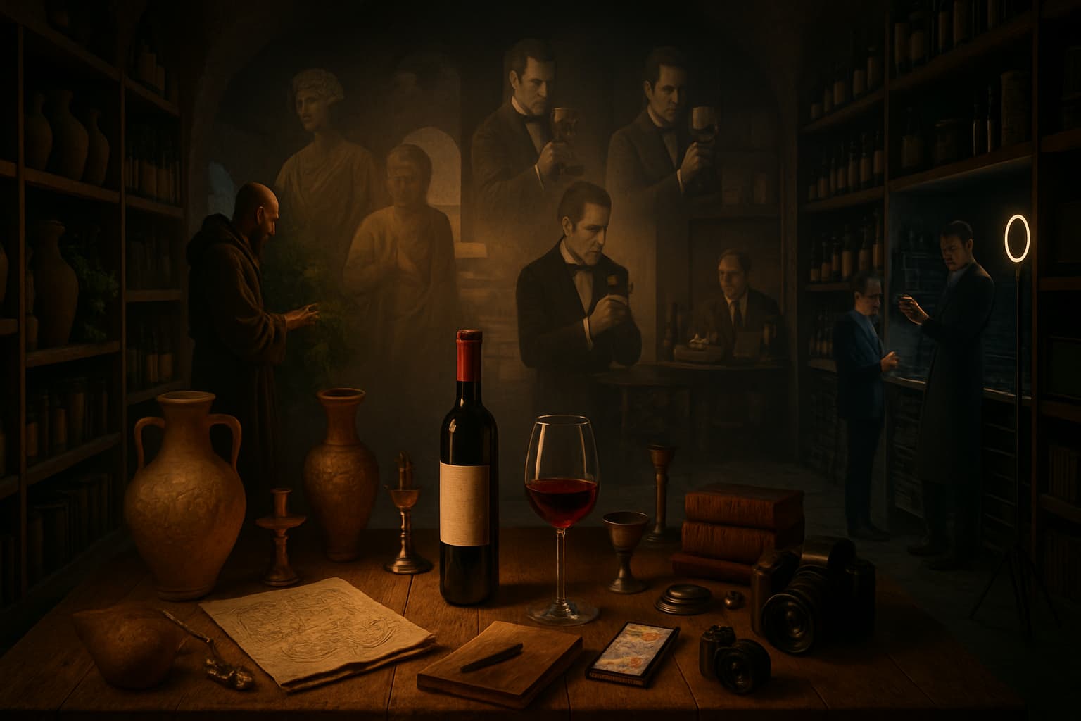 Wine Literature and Media: A Historical Overview