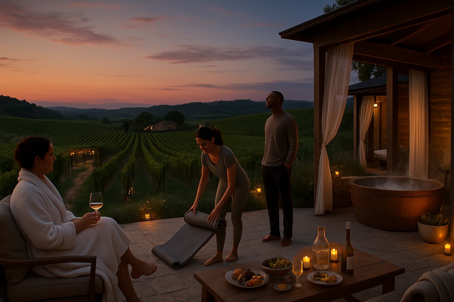 Wine Tourism and Wellness: Spas, Vineyards, and Retreats